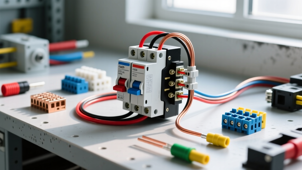 How to Wire a Double Pole Switch Contactor for High-Amp 240V Loads