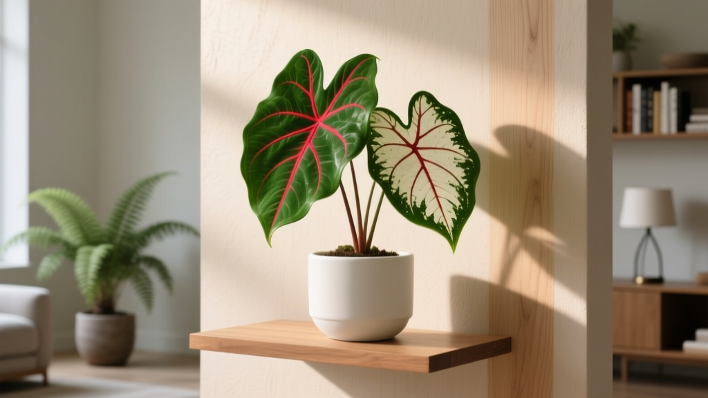 Caladium Indoor Plant: Why No Flowers Is a Plus