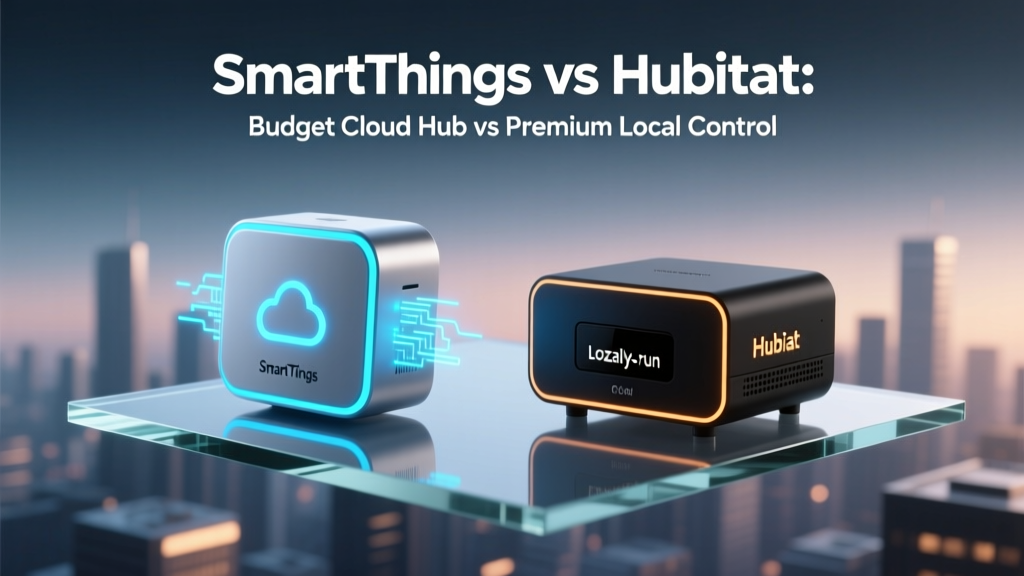 SmartThings vs Hubitat: Budget Cloud Hub vs Premium Local Control