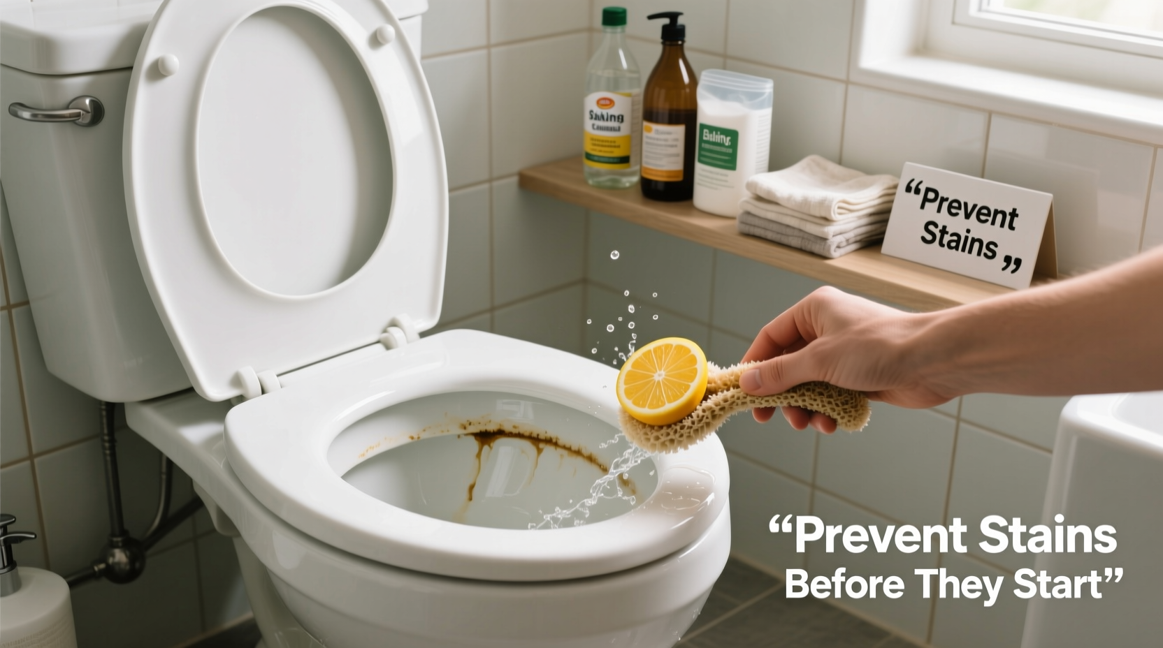 how to remove toilet rings and stop the stains before they start