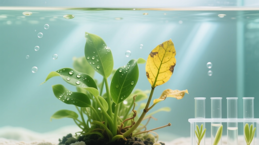 Propagate Aquarium Stem Plants with Yellow Leaves