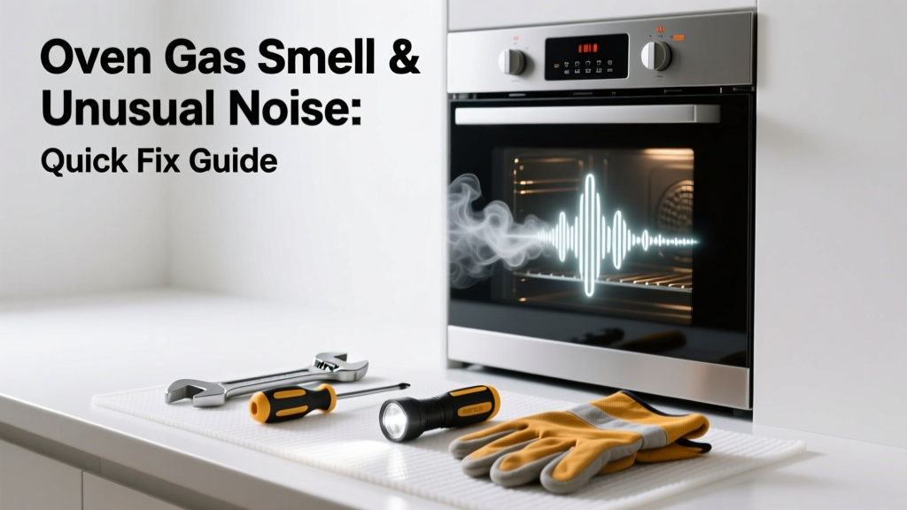 Oven Gas Smell and Unusual Noise: Quick Fix Guide