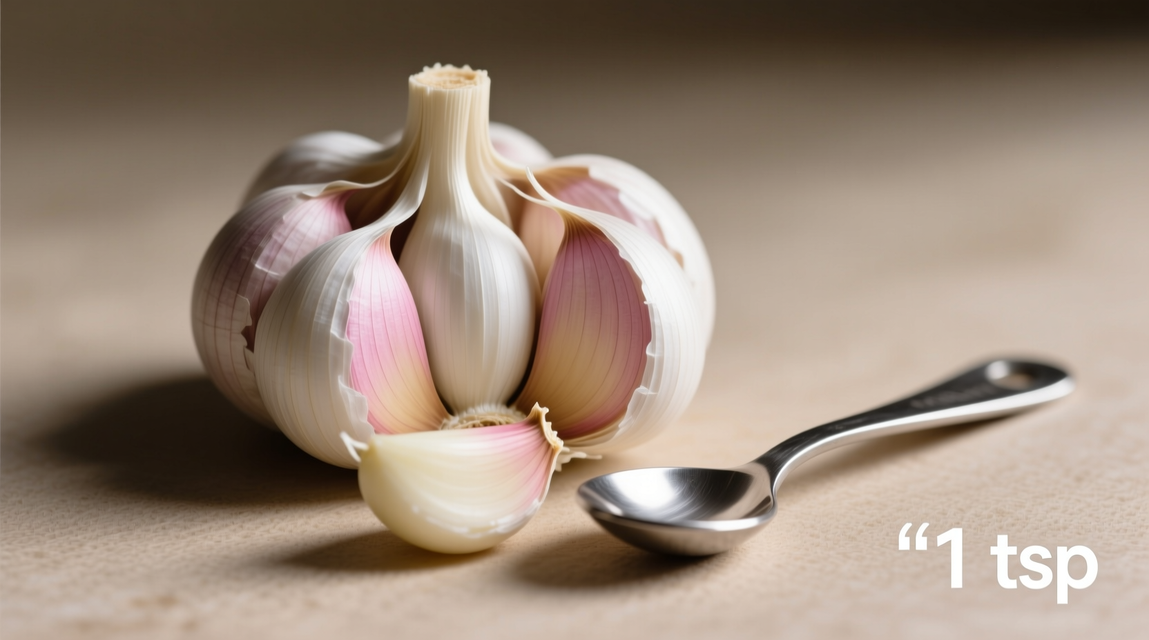 Knoblauchzehen in Teelöffel: Praktische Umrechnungstabelle
