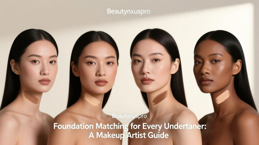 Foundation Matching by Undertone: Makeup Artist Guide