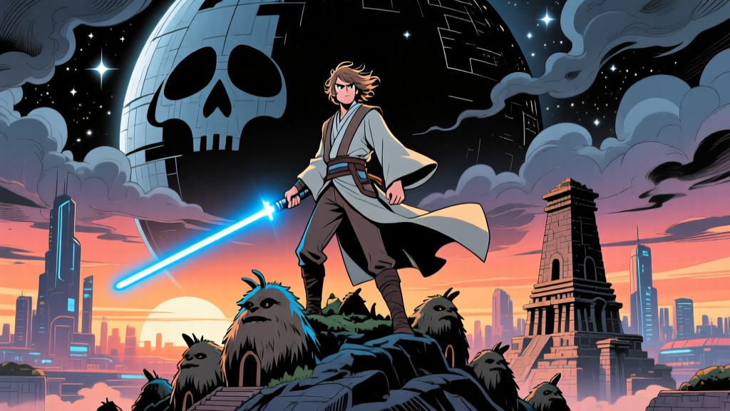 Drew Struzan's Return of the Jedi: The Painting That Defined a Generation of Star Wars Art