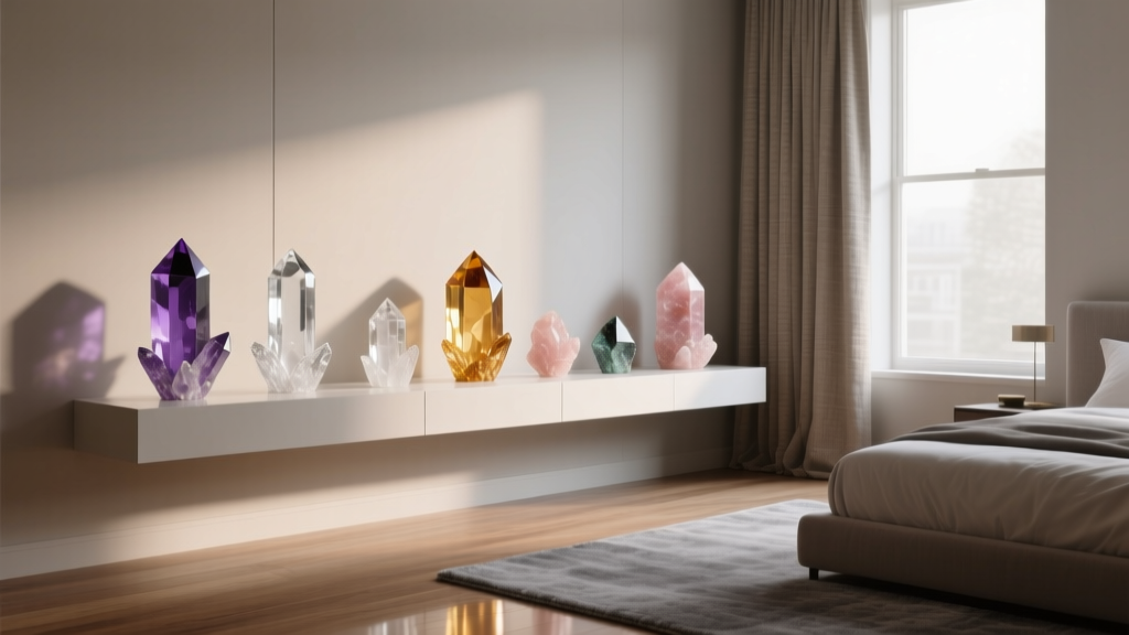 Best Bedroom Crystal Collection Display - The Decor Mag
