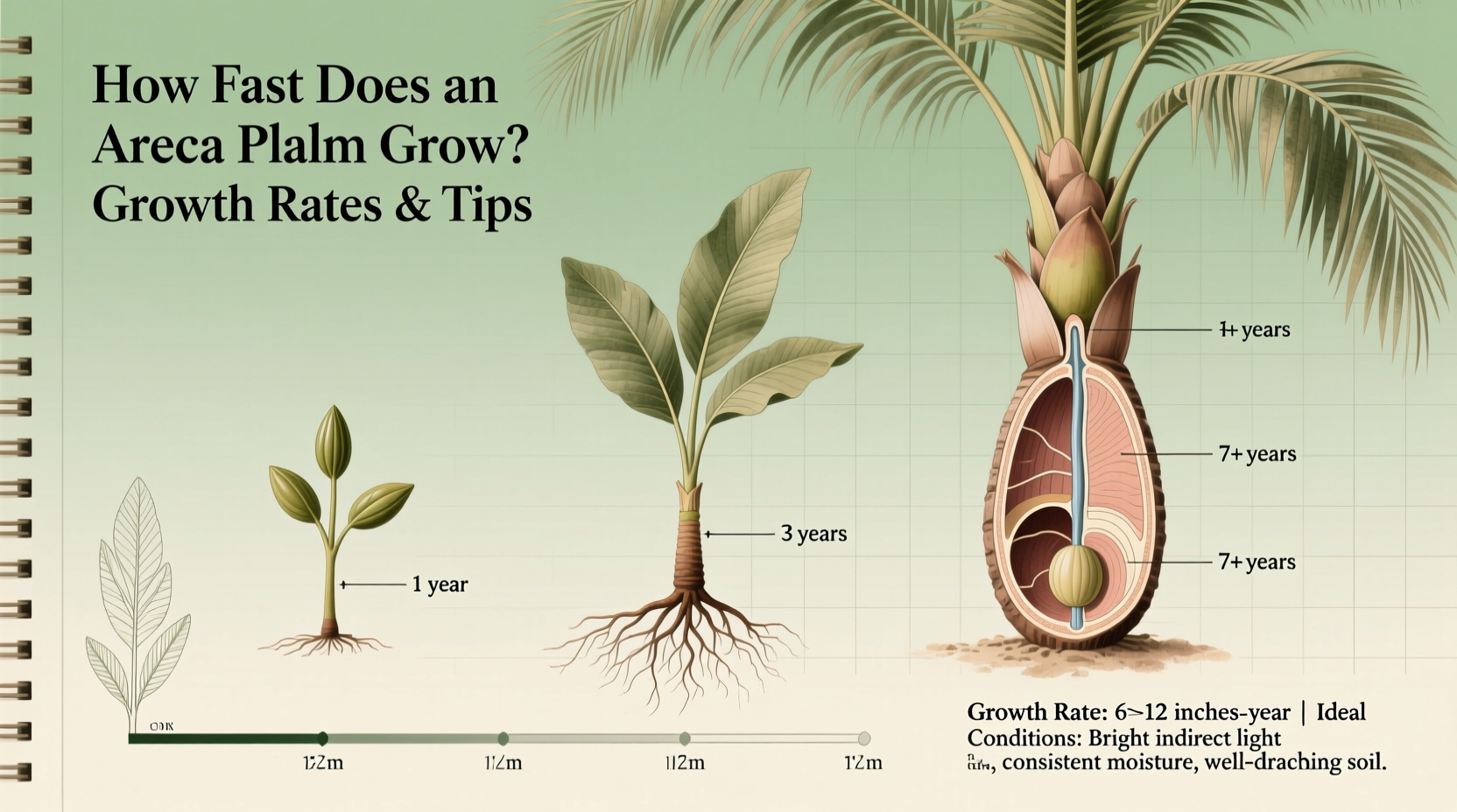 Areca Palm Growth: 12 Months to 3 Feet | TheHomeSprouts