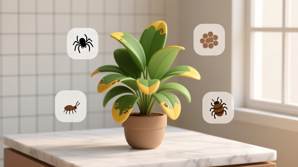 Pests That Cause Indoor Plant Leaves Turning Yellow