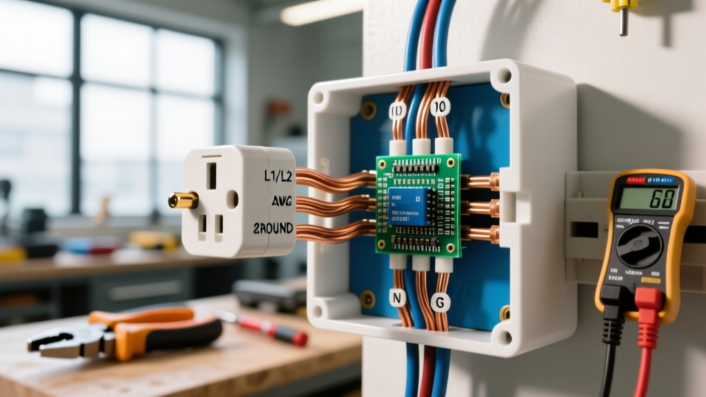 Wiring a 240V Plug: Split-Phase Theory, Sizing, and Real-World Failures