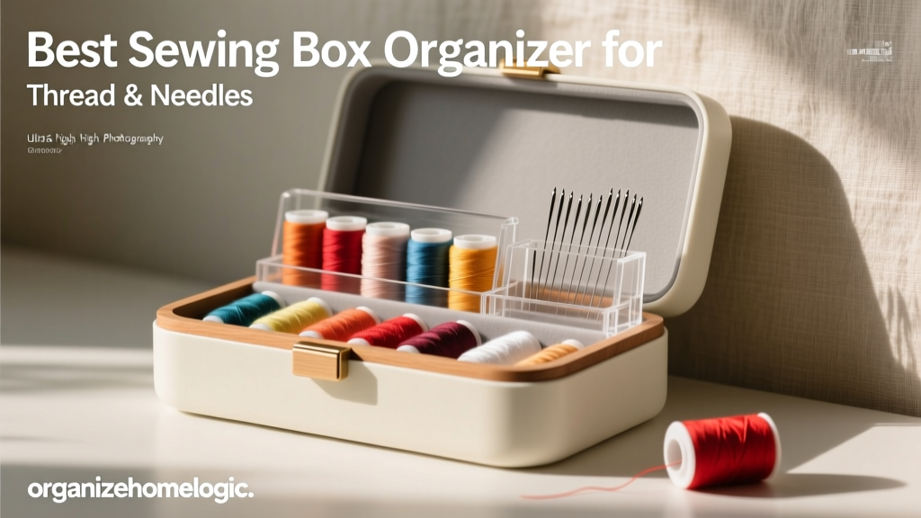 Best Sewing Box Organizer for Thread & Needles