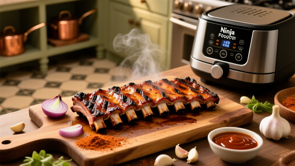 Perfect BBQ Ribs in Your Ninja Foodi Grill (Step-by-Step)