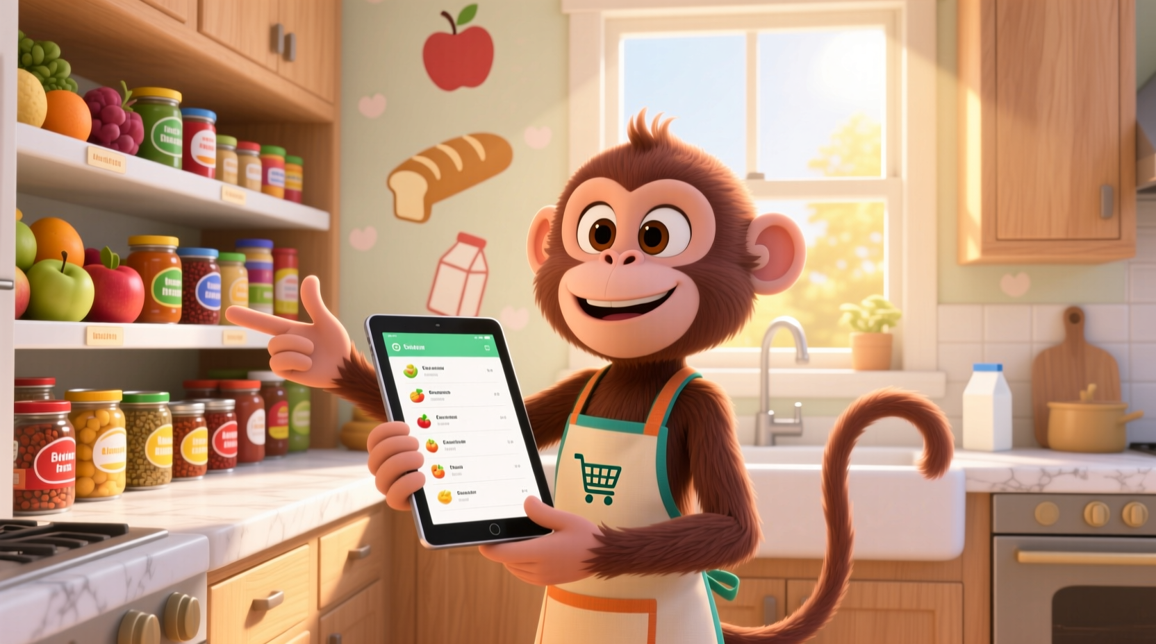 kitchen monki makes planning your grocery shopping easi