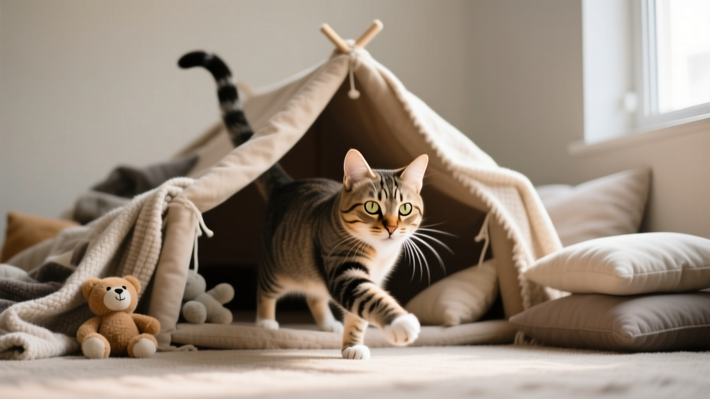 Cat Nesting Behavior for Play: What It Really Means
