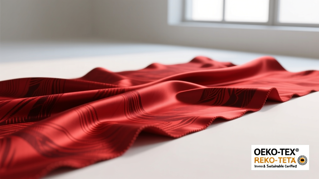 Red Taffeta Fabric: Luxury, Innovation & Sustainable Sourcing