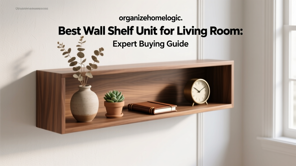 Best Wall Shelf Unit for Living Room: Expert Buying Guide