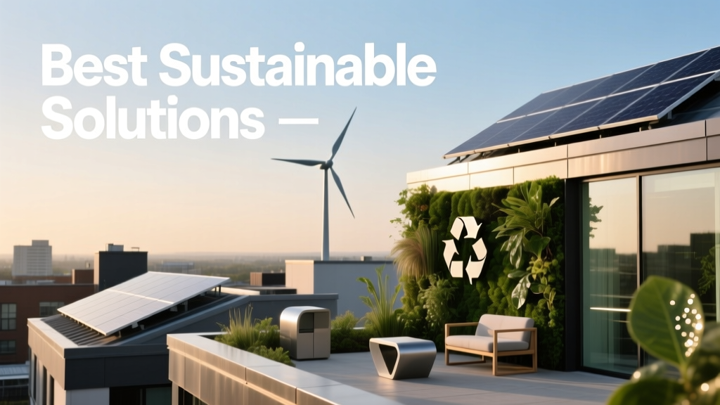 Best Sustainable Solutions: Proven, Scalable, and Impact-Driven Approaches for 2024