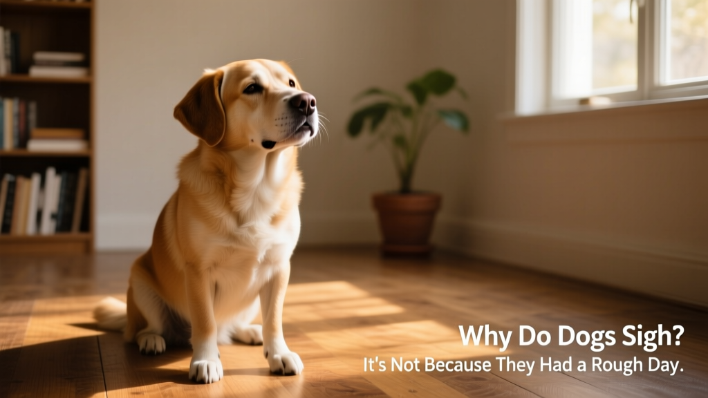 Why Do Dogs Sigh? It's Not Because They Had a Rough Day