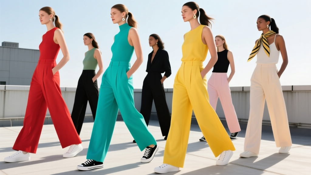 Sneakers with Wide Leg Pants: Yes—Here’s How to Nail It