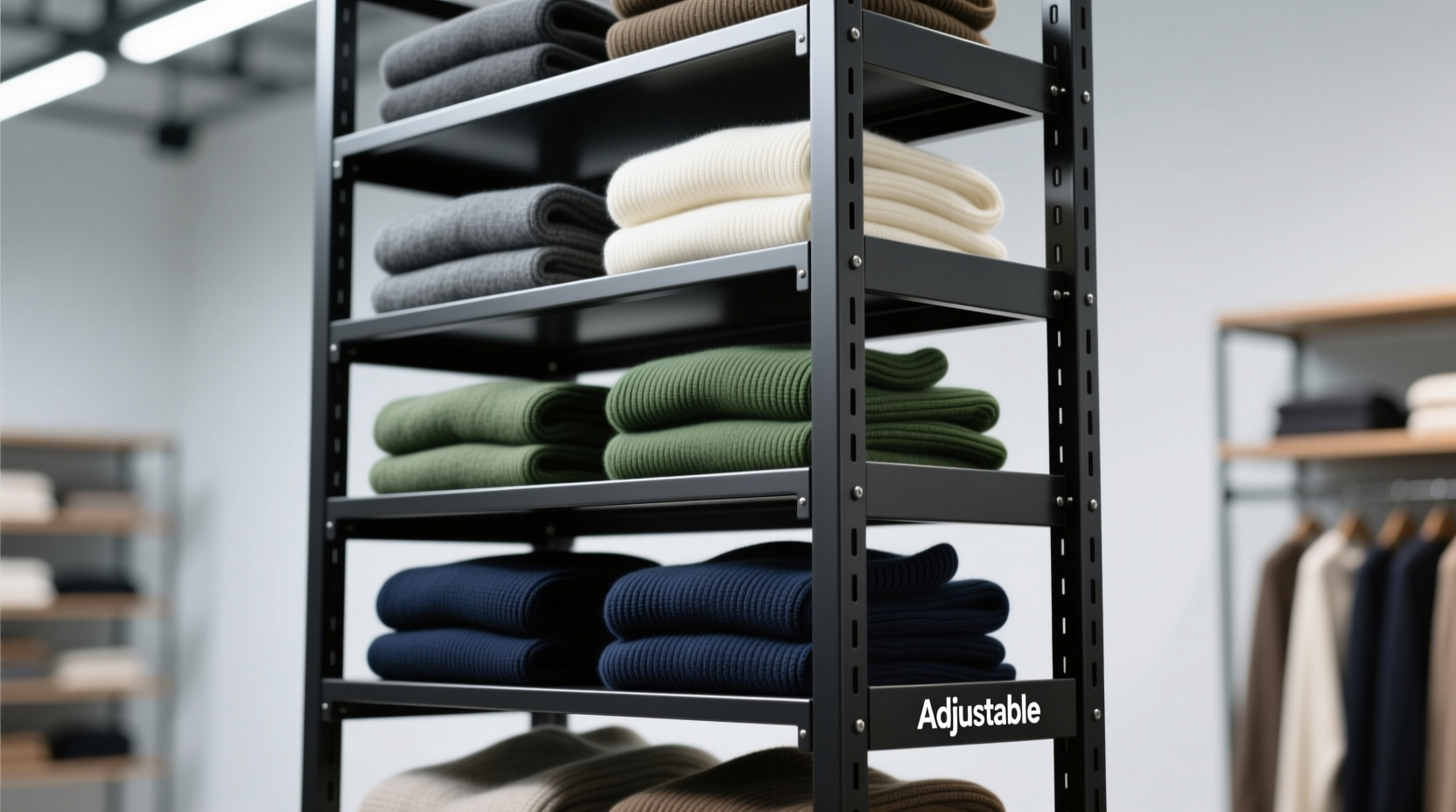 closet organization tips best way to store folded sweaters