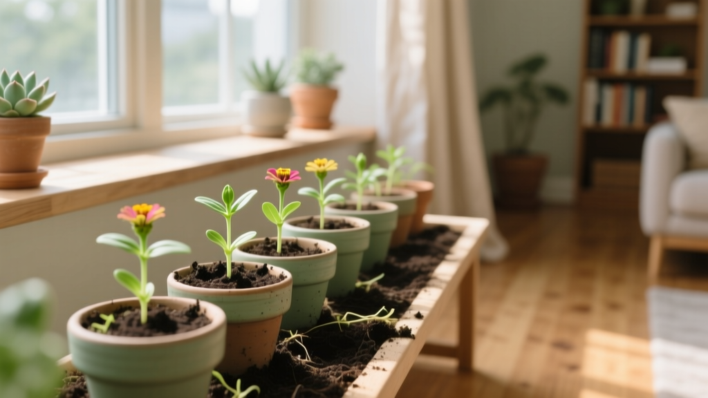 Zinnias from Seed Indoors: 5-Step Method (2026)