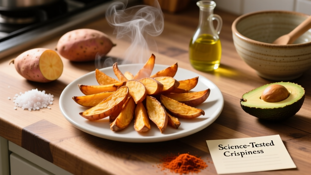 Crispy Air Fryer Sweet Potato Fries (Science-Backed!)