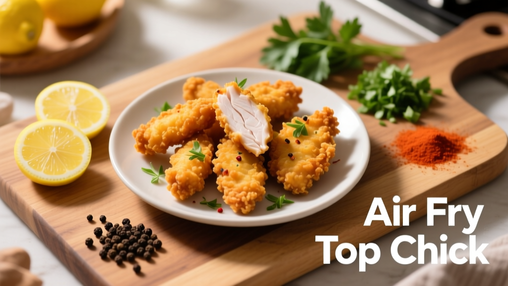 Air Fry Top Chick Chicken Fingers Perfectly