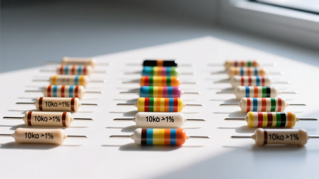 The Complete Color Chart for Resistors: 4, 5, and 6-Band Reference Guide
