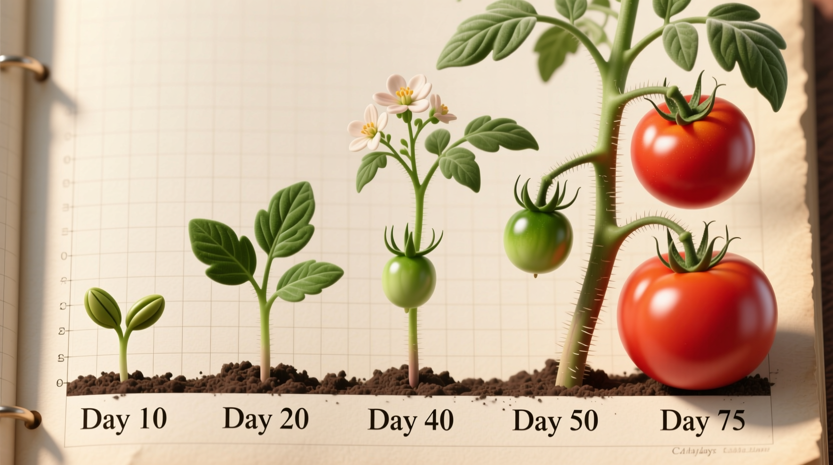 Tomato Plant Growth Timeline: 60-100 Days to Harvest