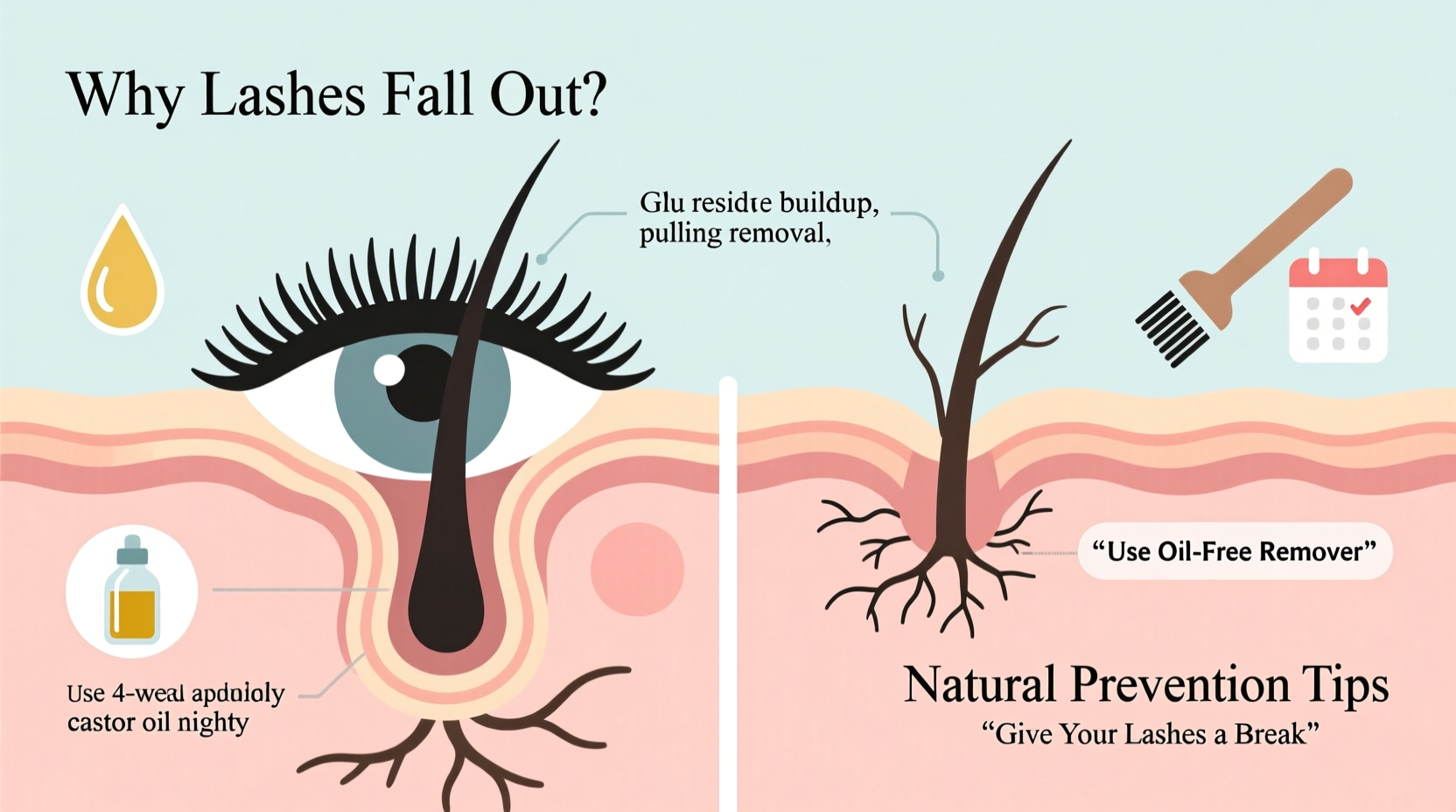 why do my eyelashes fall out after extensions how to prevent damage naturally