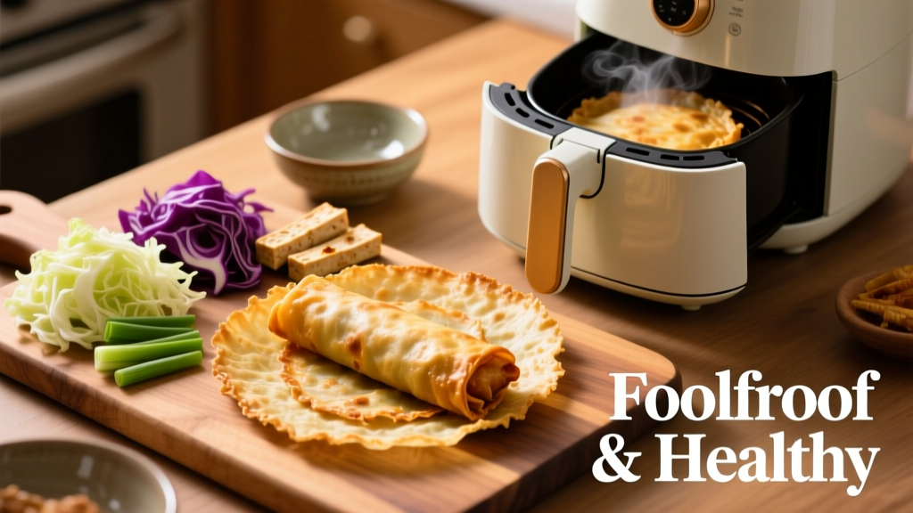Air Fry Nasoya Egg Roll Wraps: Crispy & Healthy