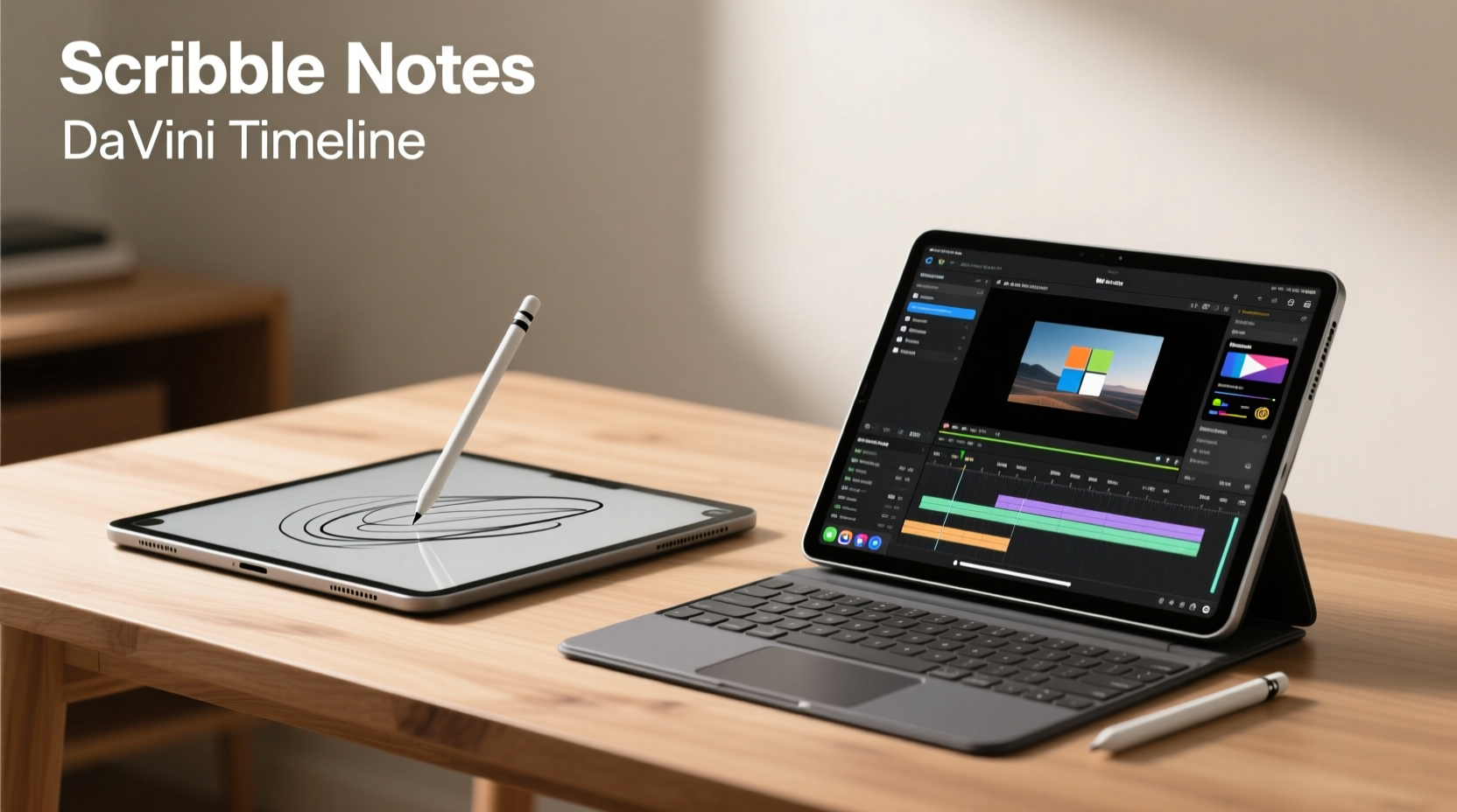 ipad pro vs surface pro 9 for note taking and light video editing