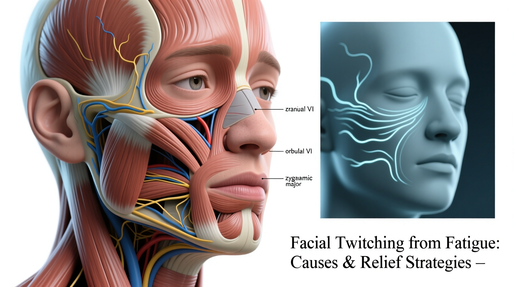 why does my face twitch when tired and how to reduce muscle spasms