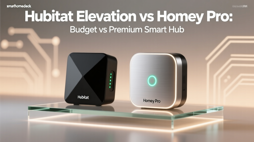 Hubitat Elevation vs Homey Pro: Budget vs Premium Smart Hub
