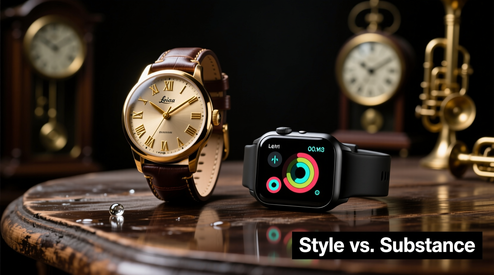 analog watch vs digital smartwatch which tells time with more style
