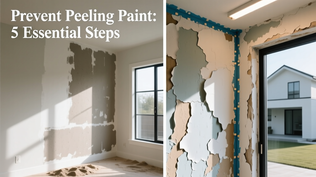 How to Prevent Peeling Paint on Interior and Exterior Walls