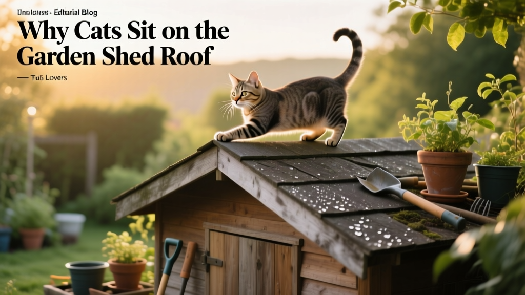 Why Cats Sit on the Garden Shed Roof
