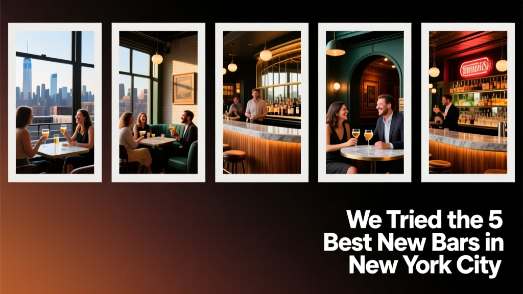 We Tried The 5 Best New Bars In New York City — From Rooftop Sake Labs to Subterranean Vermouth Caves