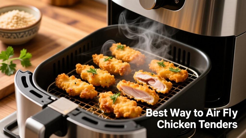 Best Way to Air Fry Chicken Tenders (Crispy & Juicy)