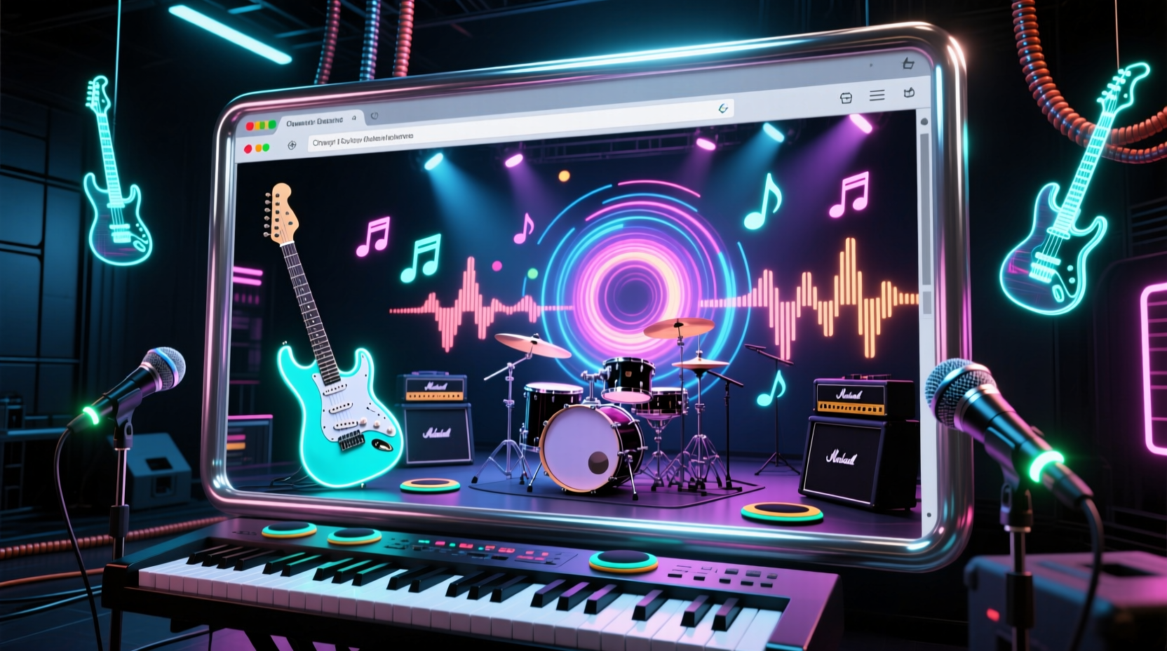 jam with chrome turns your browser into a band practice