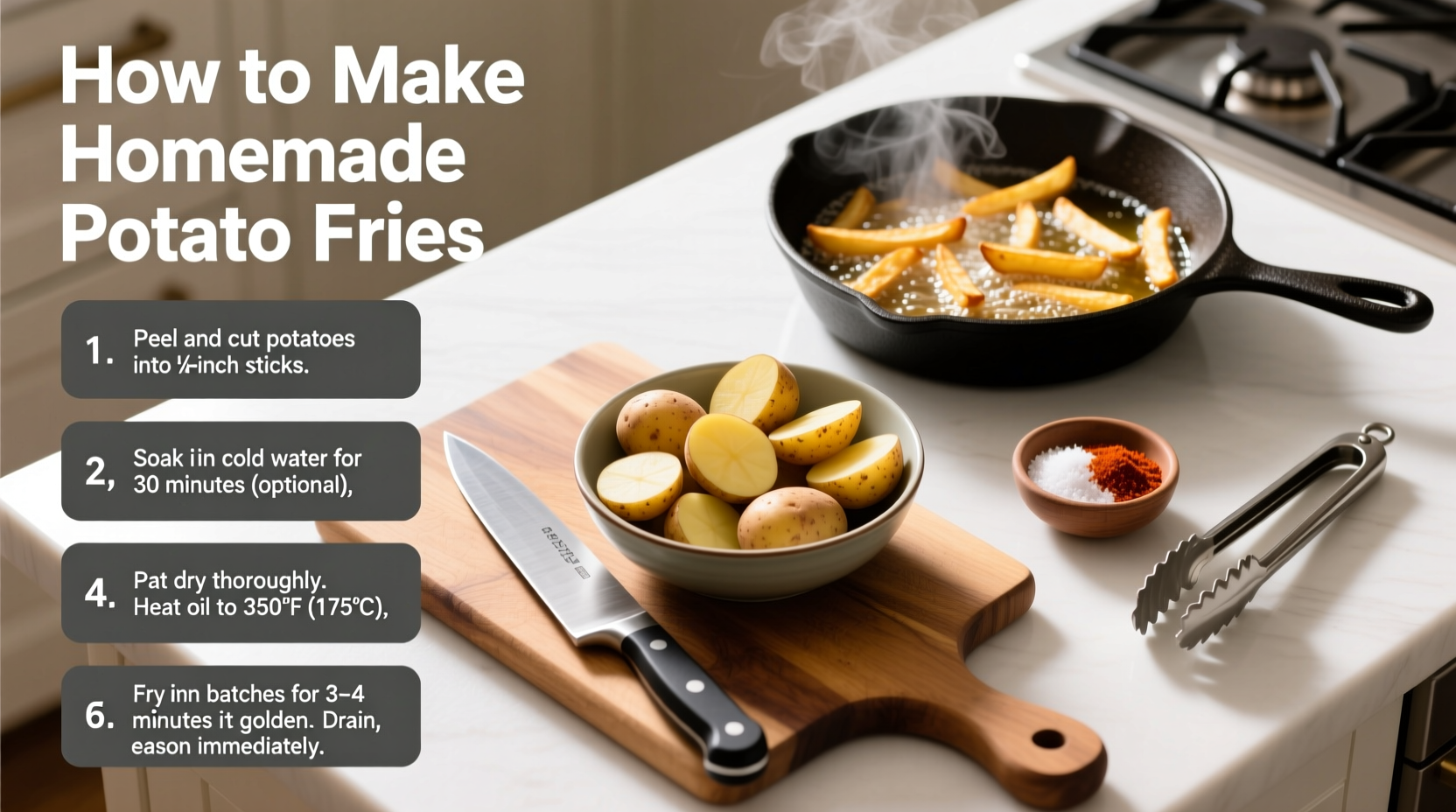 Perfect Homemade Potato Fries: Crispy Every Time
