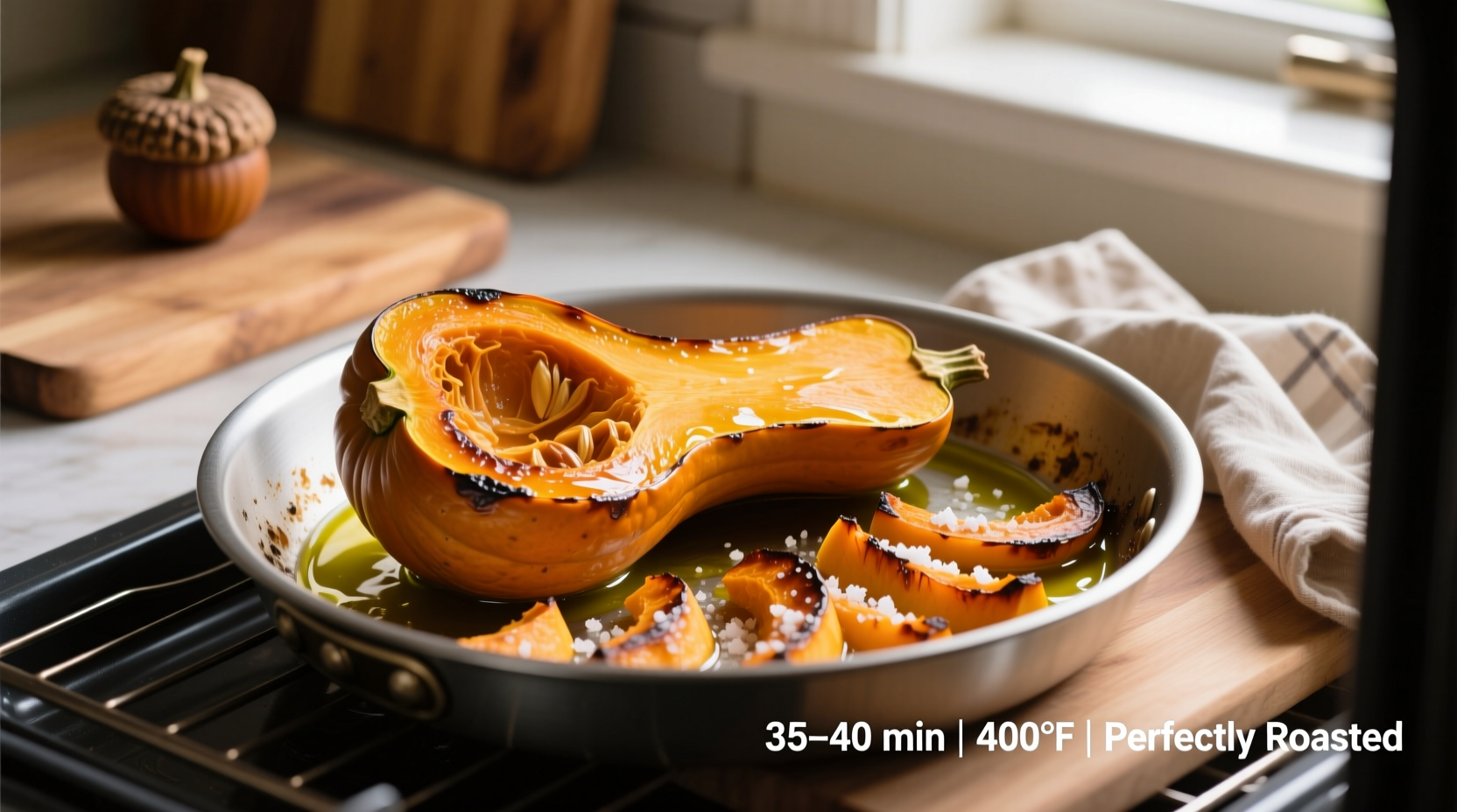 how long to cook squash in the oven