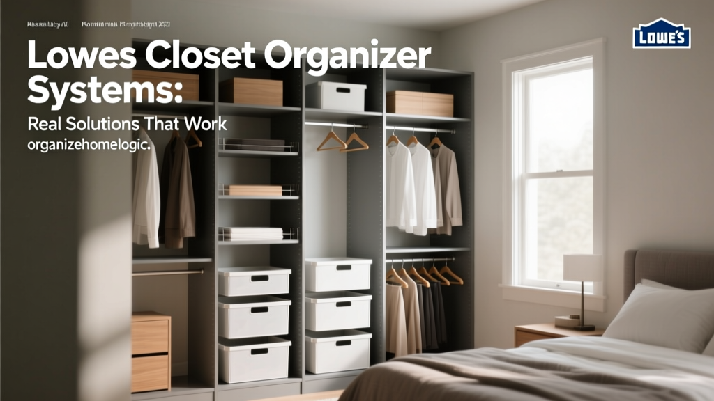 Lowes Closet Organizer Systems: Real Solutions That Work