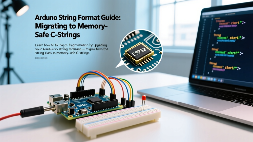 Arduino String Format Guide: Migrating to Memory-Safe C-Strings