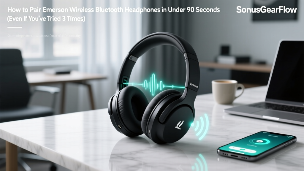 Emerson Wireless Bluetooth Headphones Pairing Guide