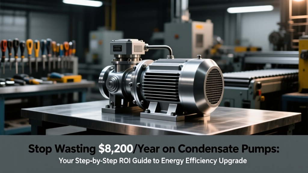 Save $8,200/Year on Condensate Pumps: ROI Guide