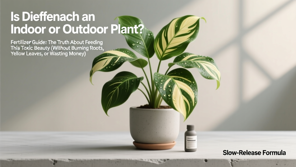 Dieffenbachia Fertilizer Guide: Indoor & Outdoor Care (2026)