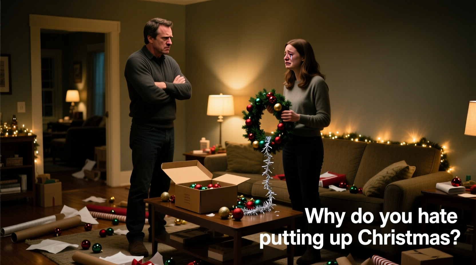 why does my boyfriend hate putting up christmas decorations relationship dynamics