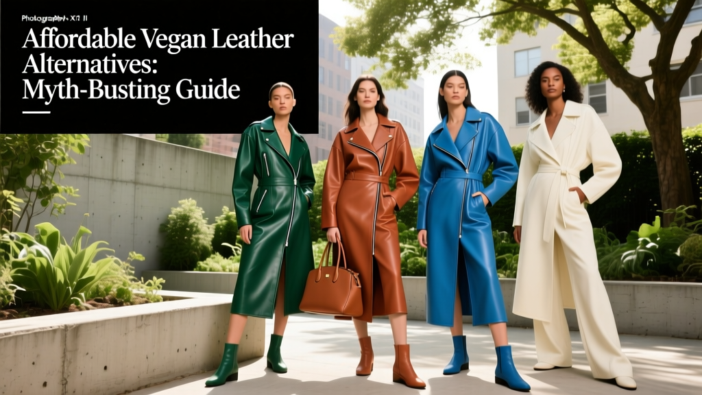 Affordable Vegan Leather Alternatives: Myth-Busting Guide