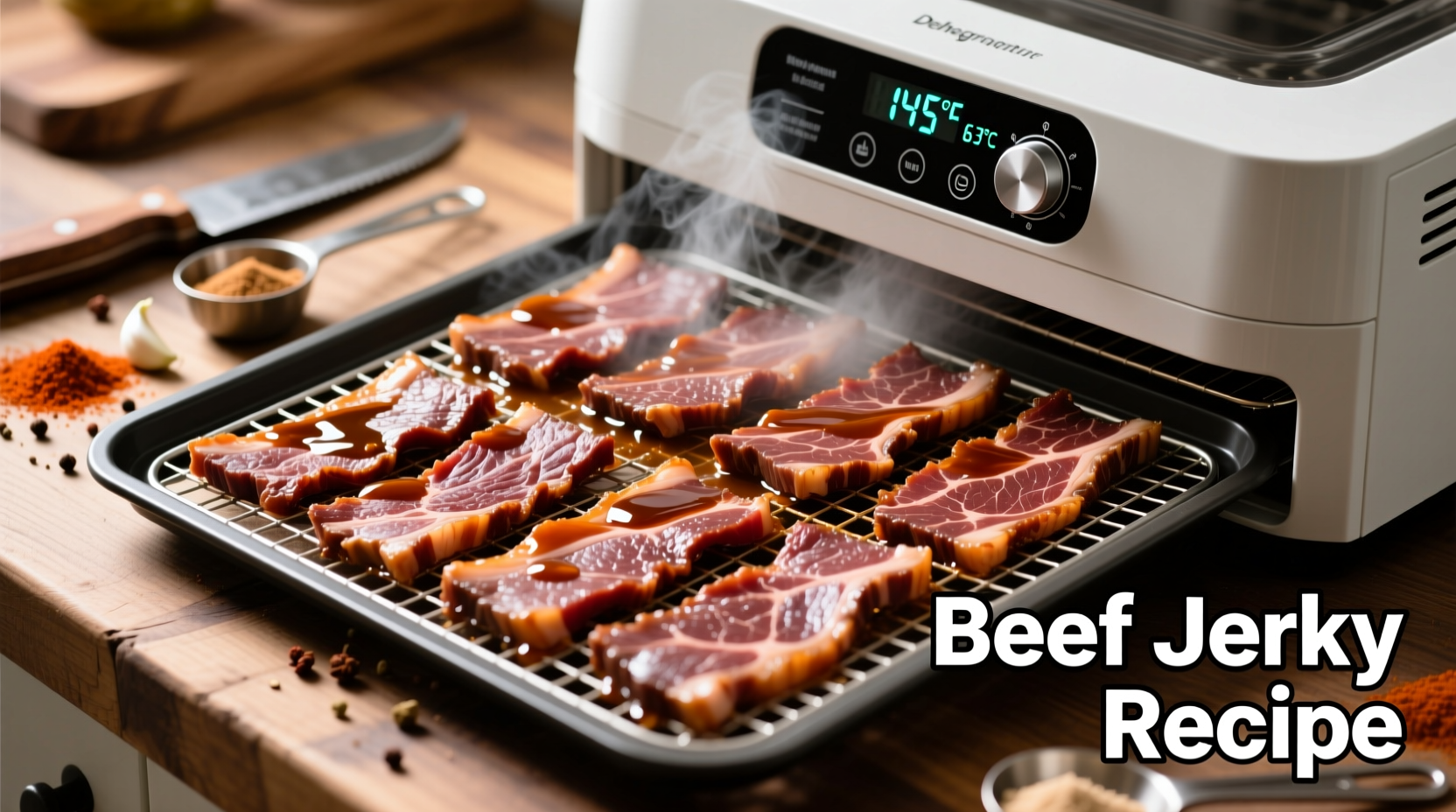 how to cook beef jerky in a dehydrator