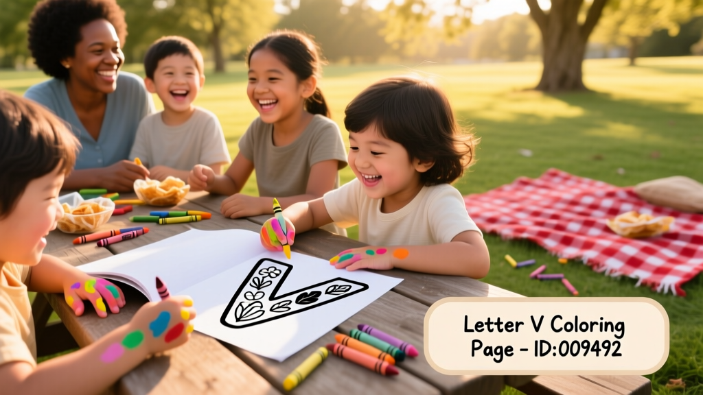 Letter V Coloring Pages: Evidence-Based Benefits, Developmental Milestones, and Practical Parenting Strategies for Early Literacy
